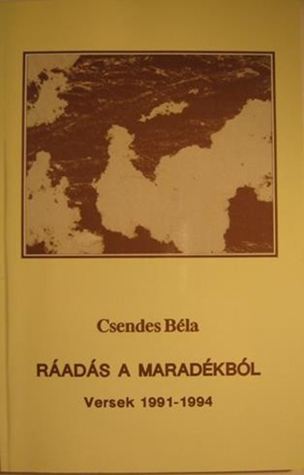 Ráadás a maradékból című kötet borítója