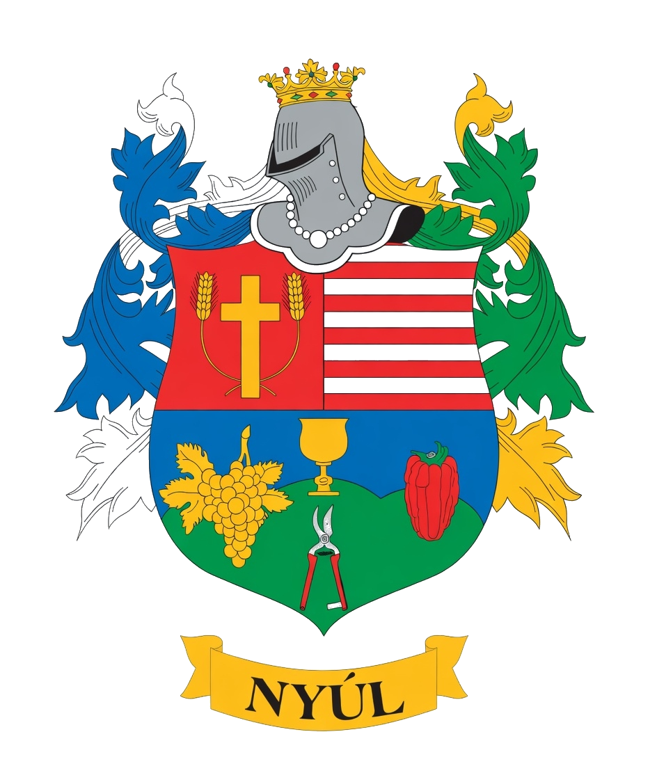 Nyúl község címere