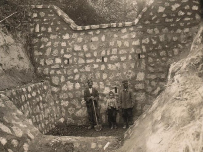 A Szurdik hosszmetszeti rajza